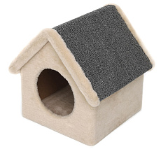 Cat House Домик-будка, 38 см, ковролин